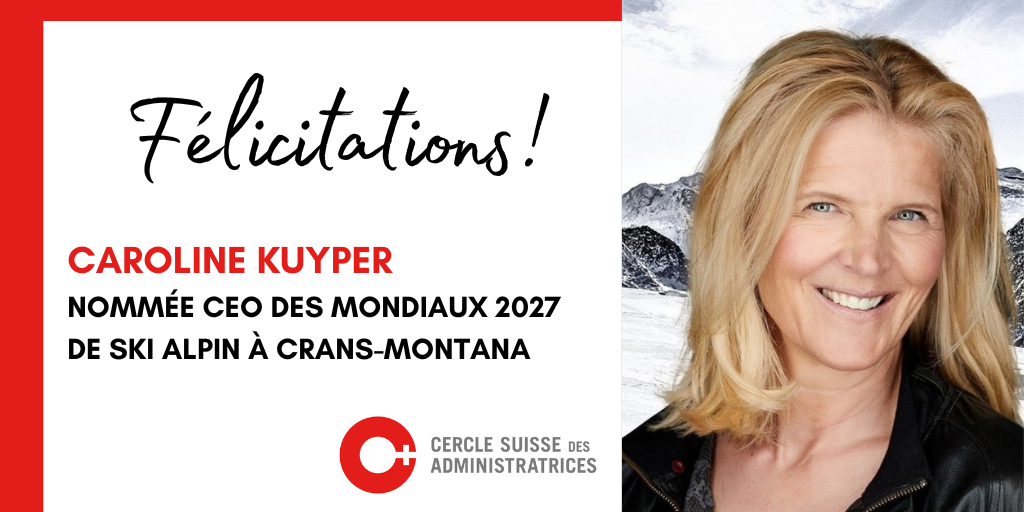 Caroline Kuyper nommée CEO des Mondiaux 2027 de ski alpin à Crans-Montana