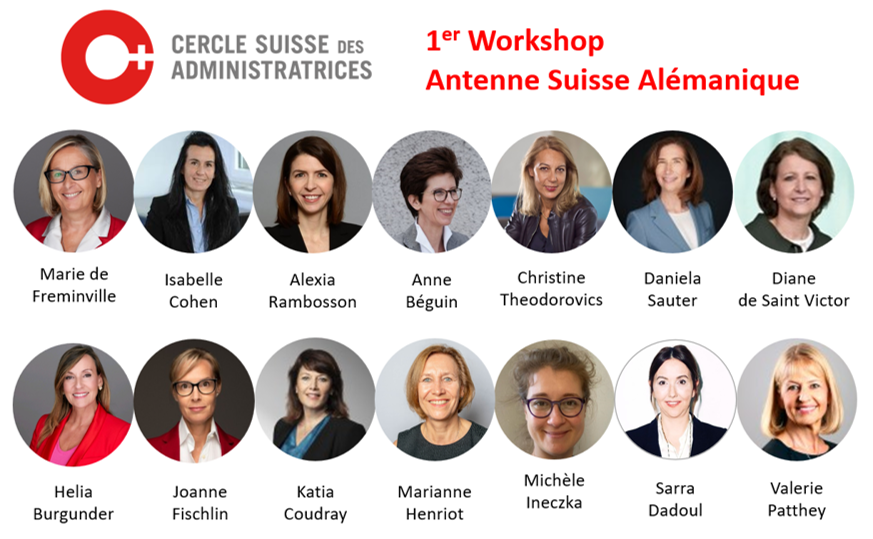 The Cercle suisse des administratrices is coming to Zurich !