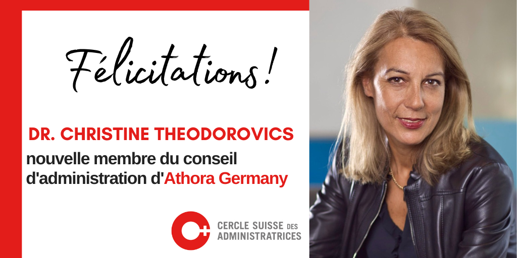 Christine Theodorovics rejoint le conseil d'administration d'Athora Germany